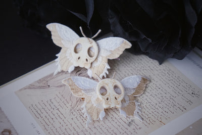 Strange Sugar Gothic Skull Bat Hairclip Collection - image 7