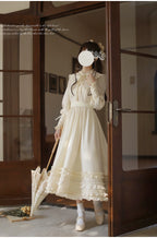 Wind Kiss Tulip - Classic Lolita OP Elegant Lolita Cardigan and Accessories - image 2