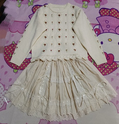 Cotton Embroidery Lolita Petticoat Underskirt - image 6
