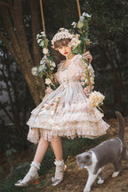 Sunflower - Elegant Lolita JSK Dress - image 5