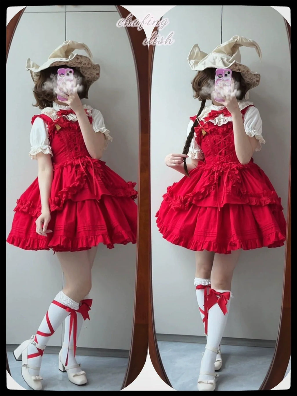 Halloween Gothic Lolita Short JSK Dress - image 39