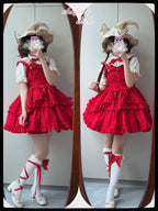 Halloween Gothic Lolita Short JSK Dress - image 39