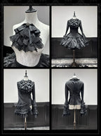 Temple Stained Glass Gothic Lolita JSK and Blouse Set - image 11