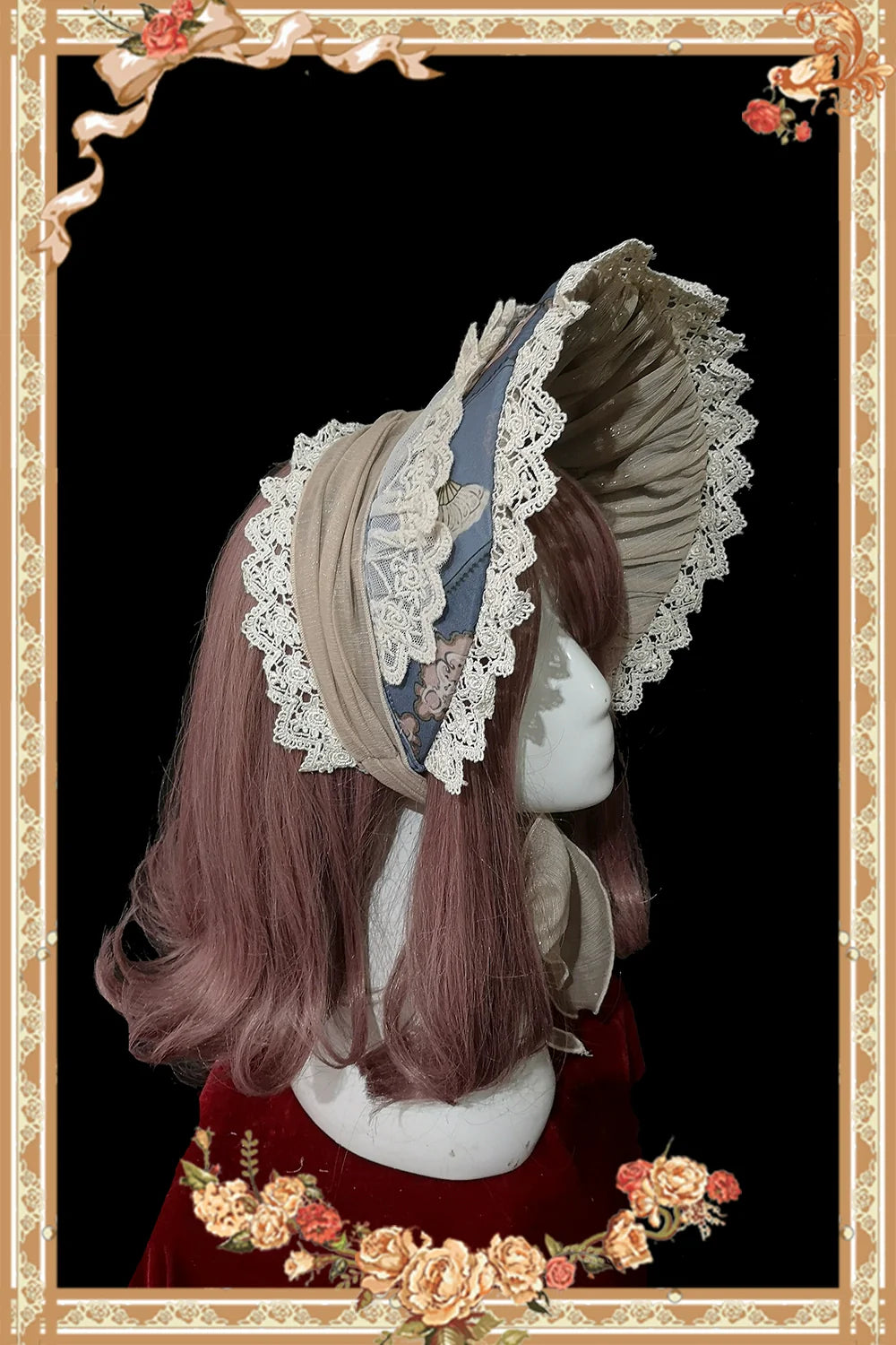 Sweet Lolita Accessories Bonnet KC Socks Beret - image 23