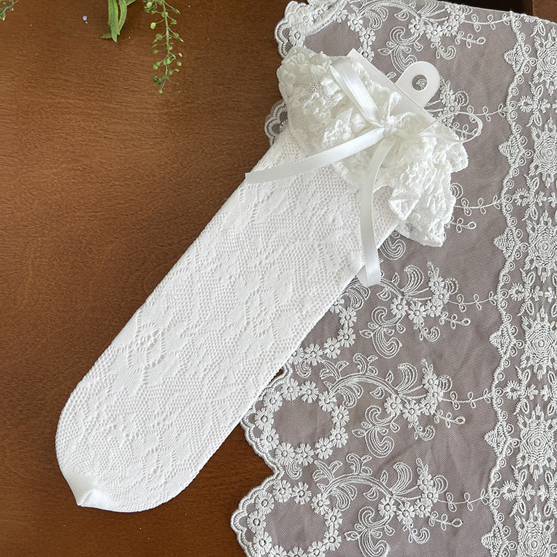 French-Style Lolita Mid-Calf Lace Socks - image 7