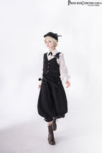 Secret Morning News - Vintage Ouji Lolita Vest Blouse Bloomers - image 16