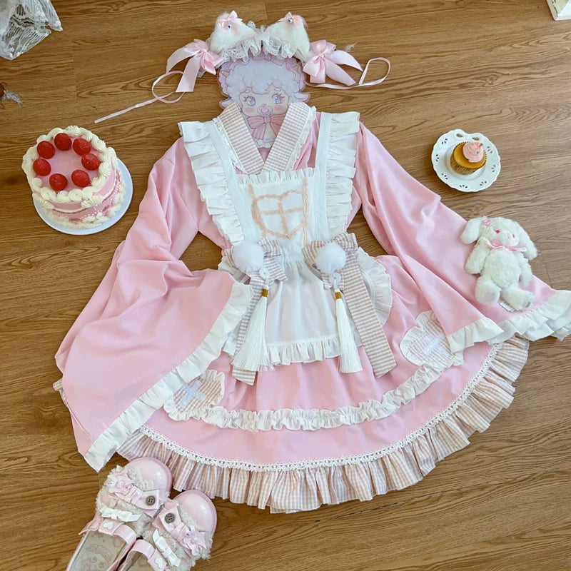 Sweet Meow Nurse - Maid Lolita Skirt Set Kawaii Lolita Dress - image 6