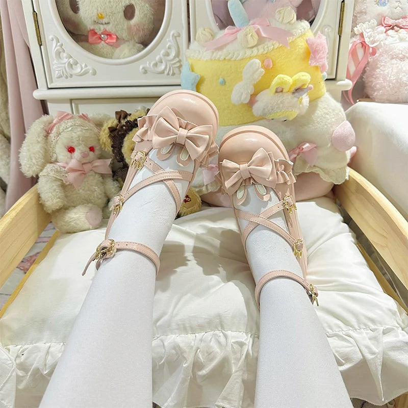 Bond Bunny - Sweet Lolita Platform Shoe, Bunny Ear Accents - image 9