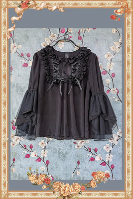 Witch's Apprentice - Gothic Lolita Split Type Black Suit - image 23