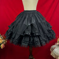 Good and Evil Angel - Gothic Lolita SK Set Retro Princess Sleeve Blouse - image 33