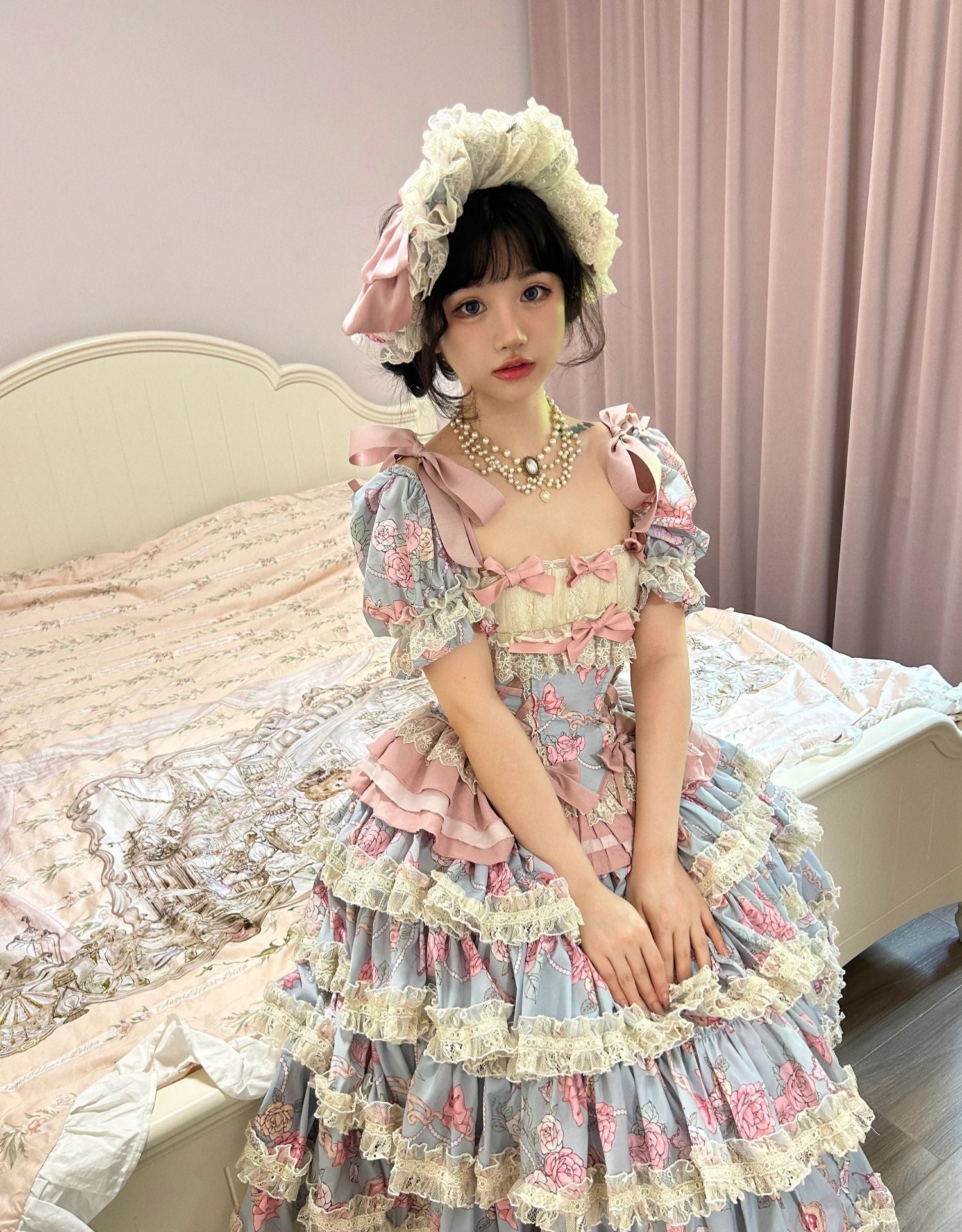 Jewel Rose - Plus Size Sweet Lolita Skirt Set in Separate Pieces - image 9