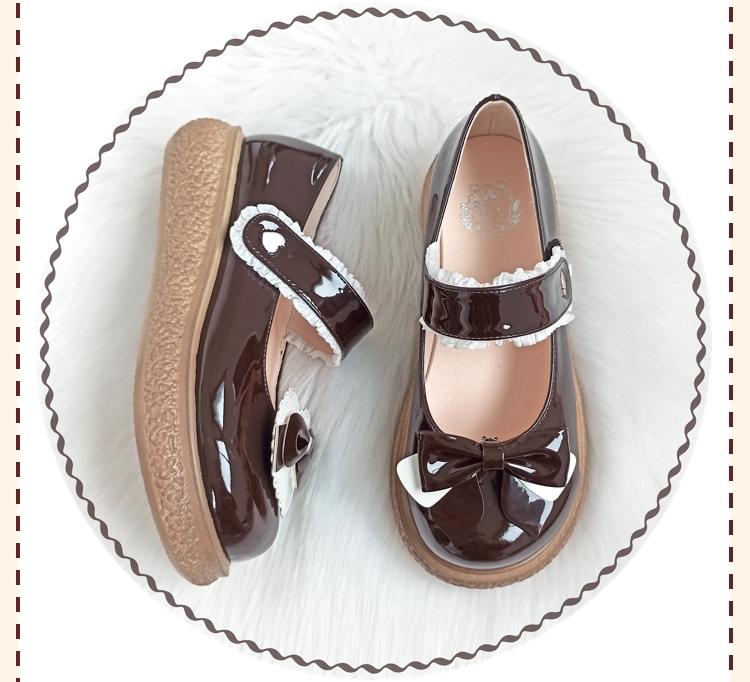 Cute Milkmaid Round Toe Multicolor Lolita Shoes - image 12