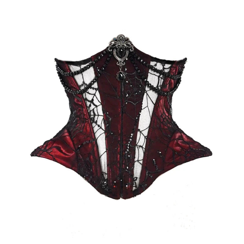 Duchess - Velvet Gothic Lolita Dress, Corset & Skirt - image 26