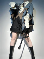 Narrative Poem - Ouji Lolita Shorts Suit with Shirt Cape and Vest - image 11