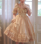 CLA Vintage French Lolita OP Dress - image 68