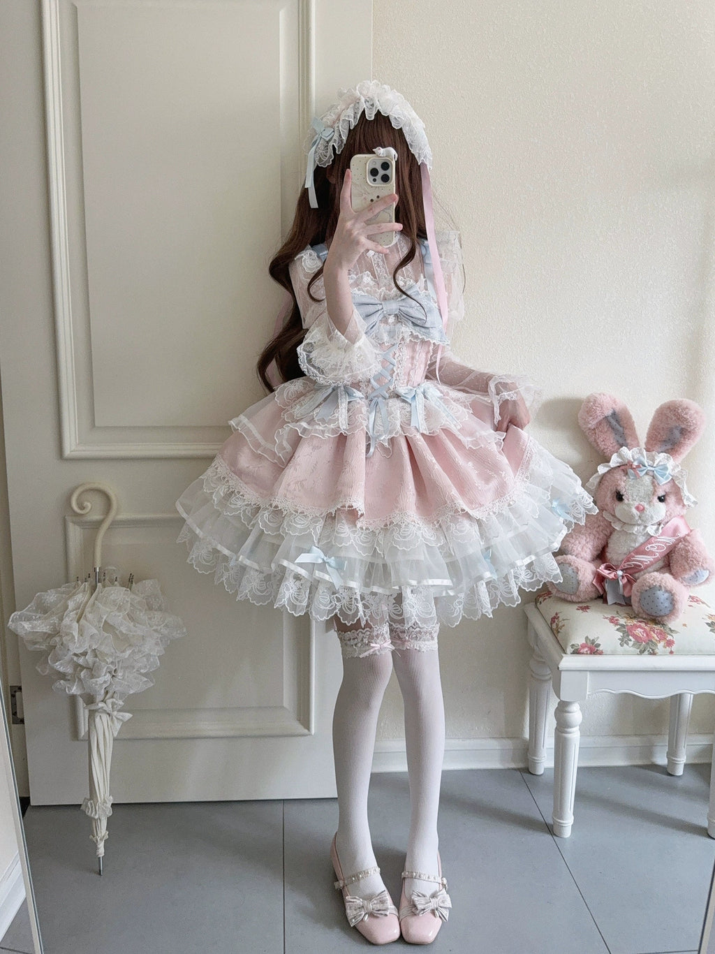 Fleeting Isle - Sweet Lolita Ballet Style JSK Dress - image 15