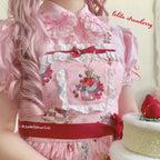 Sweet Lolita Strawberry Charlotte Necklace - image 17