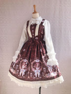 Sweet Printing Winter Lolita JSK Dress - image 5