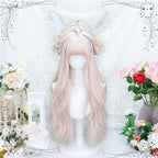 Soft Soft - Daily Lolita Long Curly Pink Wig - image 2
