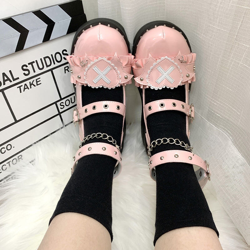 Sweet Academy - Gothic Lolita Shoes Thick Sole Y2K Lolita Shoes - image 18