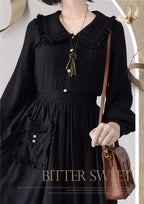 Elegant Lolita Shirt and Midi Skirt Options - image 13