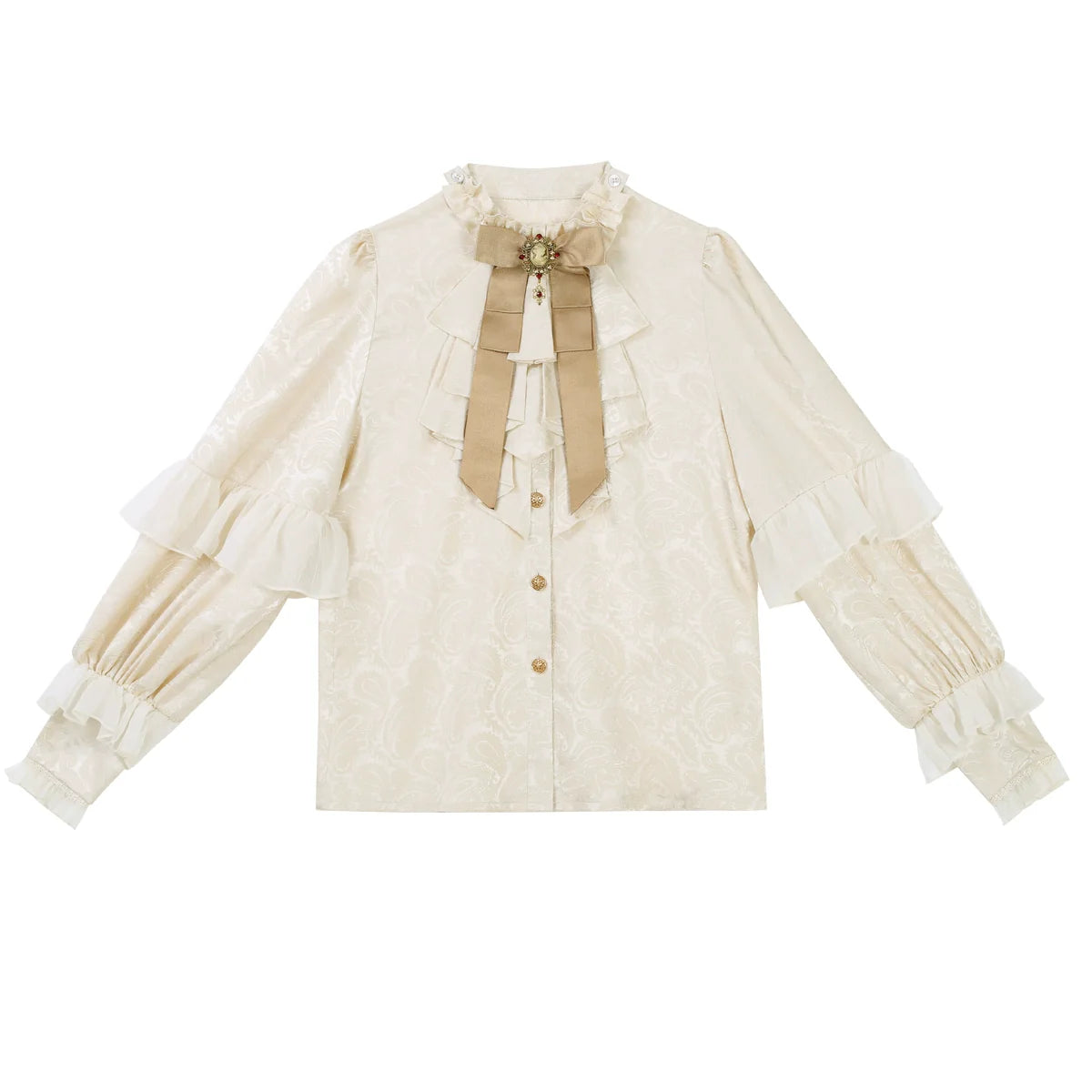 Ouji Lolita Suspender Shorts and Shirt Set - image 16