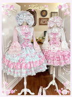Summer 2026 - Floral Ribbon Bow Old School Lolita JSK - image 9