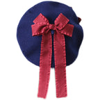 Sweet Bow Multicolors Lolita Wool Beret - image 8
