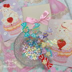 Rainbow Candy - Sweet Lolita Ring Hairclip - image 20