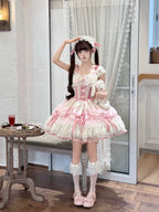 Dreamy Butterfly - Ballet-style Sweet Lolita JSK Dress With Large Bow Trailing - image 10