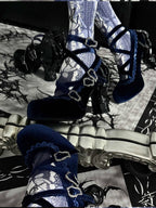 Sacred Bone Diary - Skeletal Hand Gothic Lolita Heels - image 9