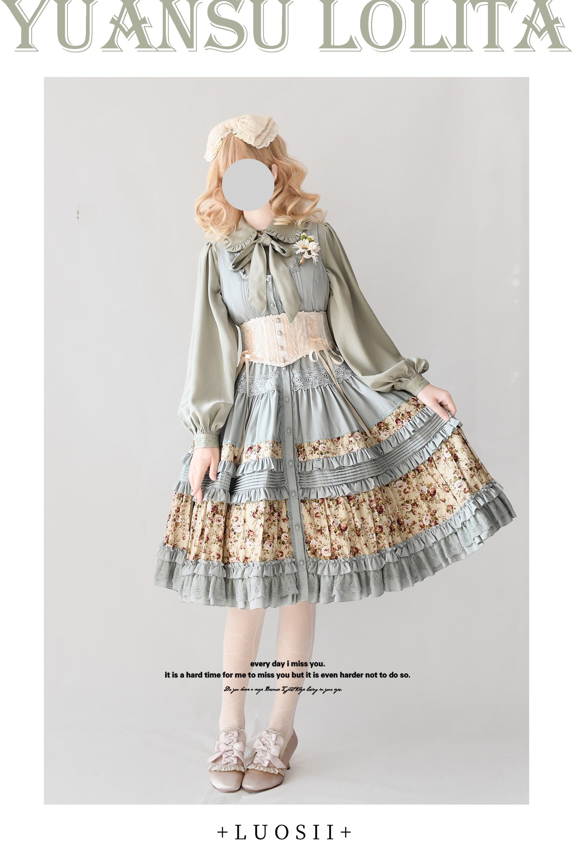 Mayer's Whisper - Vintage Lolita Large Sleeve Blouse - image 17