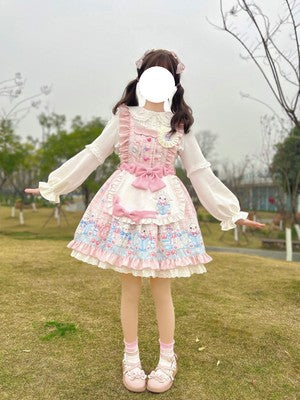 Goat Baa Bedtime Story Kawaii Lolita JSK - image 24