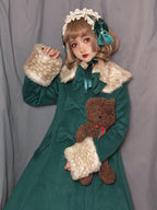 Casual Lolita Winter Wool Down Coat Multicolors - image 11