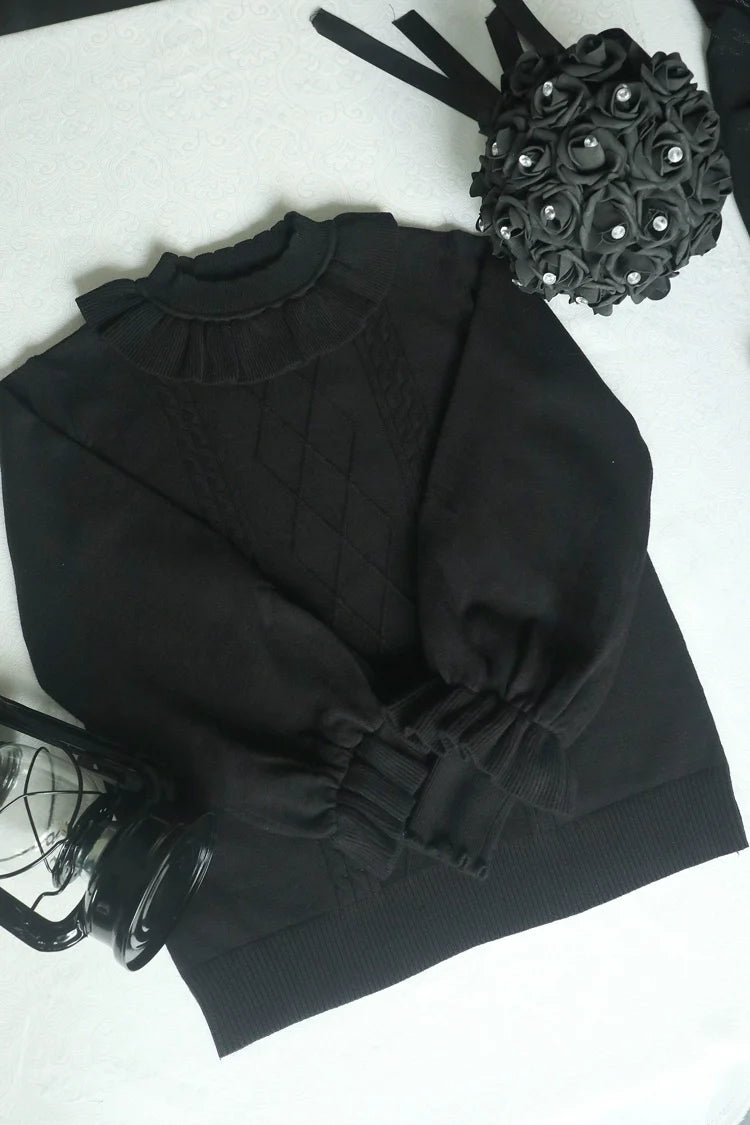 Sweet Lolita Sweater Autumn and Winter Lolita Inner Wear - image 38