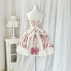 Dessert Catlets - Sweet Lolita JSK, Strawberry And Cat Prints - image 4