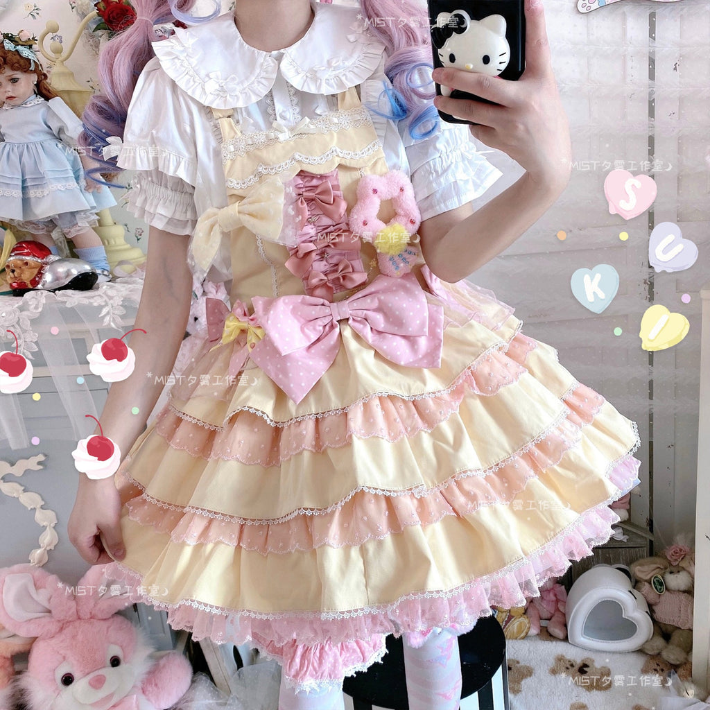 Creamy Condensed Milk - Kawaii Lolita Short-Sleeve Shirt - image 25