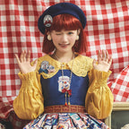 Strawberry Rose - Vintage American Casual Lolita JSK Dress - image 6
