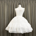 Lolita Petticoat White Plus Size Triple Layer Hoop Petticoat - image 1