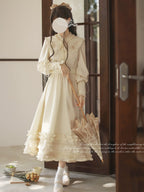 Wind Kiss Tulip - Classic Lolita OP Elegant Lolita Cardigan and Accessories - image 1