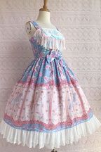 Rose Carousel - Chiffon JSK Dress - image 3