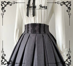 Griffin's Promise - Classic Lolita Skirt Striped Plaid Elegant SK - image 17