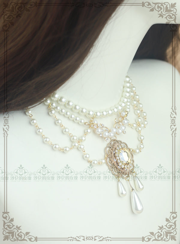 Theresa - Vintage Wedding Lolita Necklace - image 28