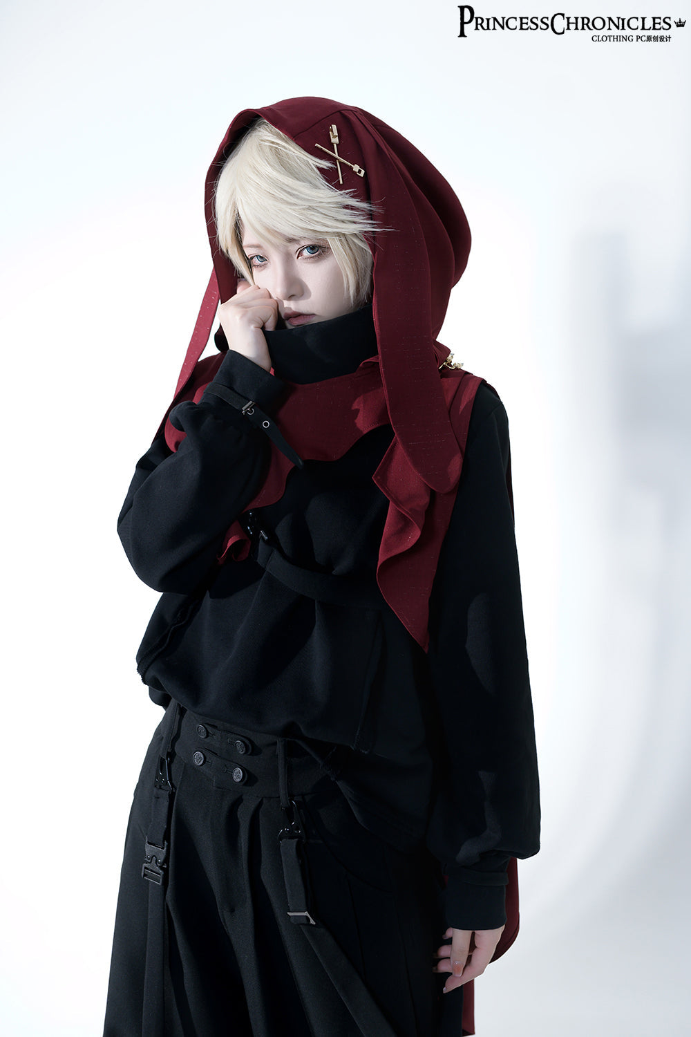 Functional Rabbit Handsome Gothic Ouji Pantsuit - image 9