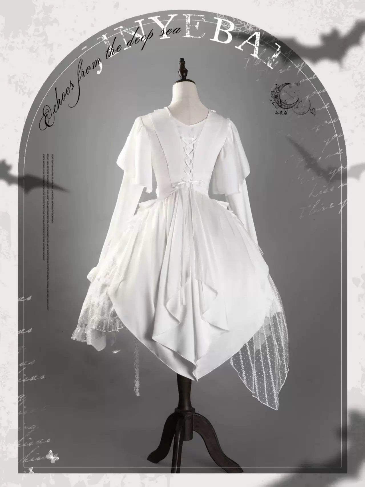 Abyssal Echo - Mermaid Inspired Ouji Shirt and Side-Zipper SK Collection - image 14