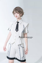 Dry Sea and Ashlar - Futuristic Ouji Shirt, Cloak and Shorts Collection - image 18