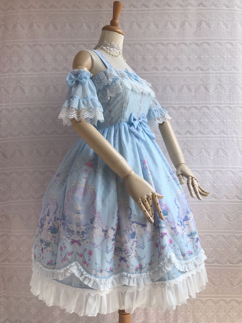 Unicorn's Secret Garden Summer Lolita JSK Dress - image 2
