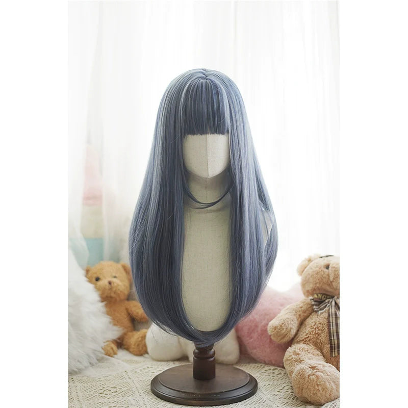 Daily Lolita Wig Matte Color Long Wigs - image 13