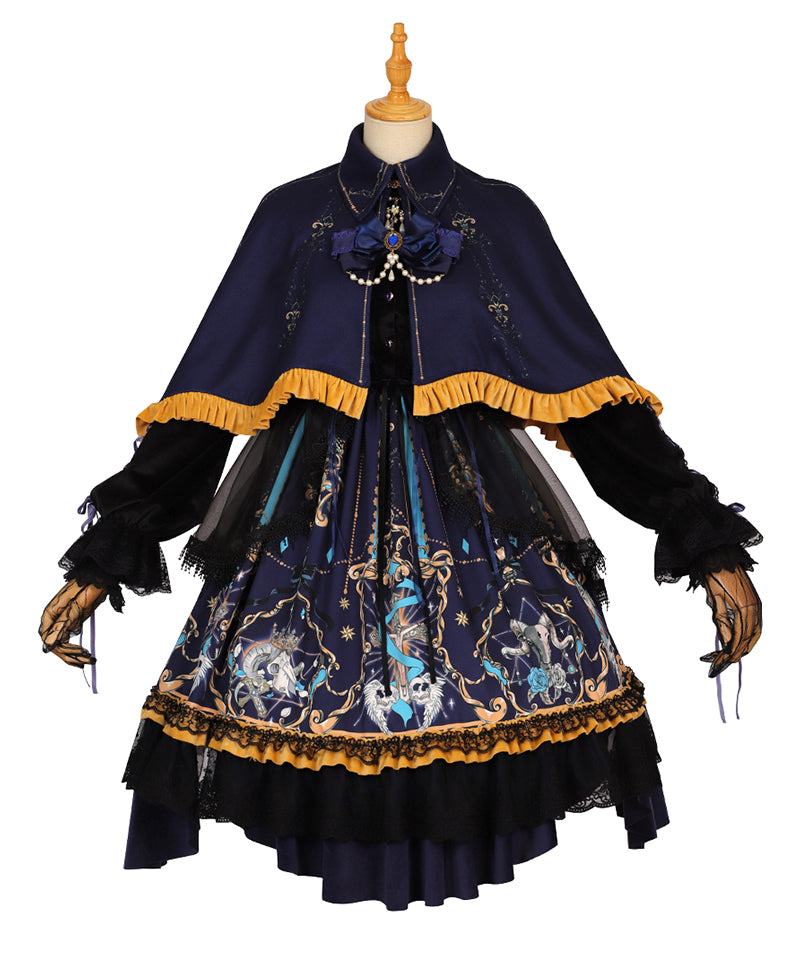 God Redemption - Retro Gothic OP, Printed Dress and Accessories - image 10
