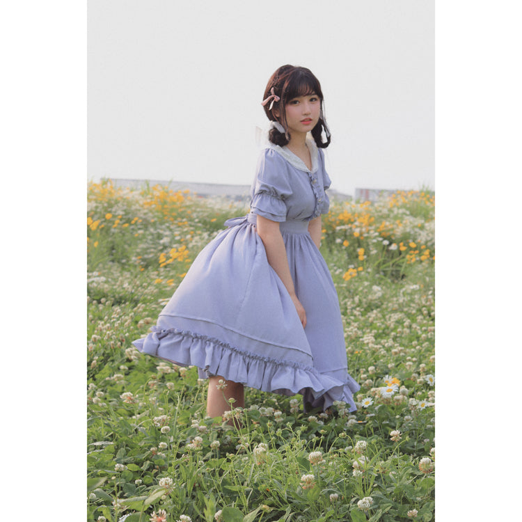 Plus Size Vintage Lolita OP Dress - image 41